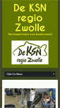 Mobile Screenshot of ksnregiozwolle.nl